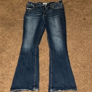 BKE Curvy Fit High-Rise Flare Jeans